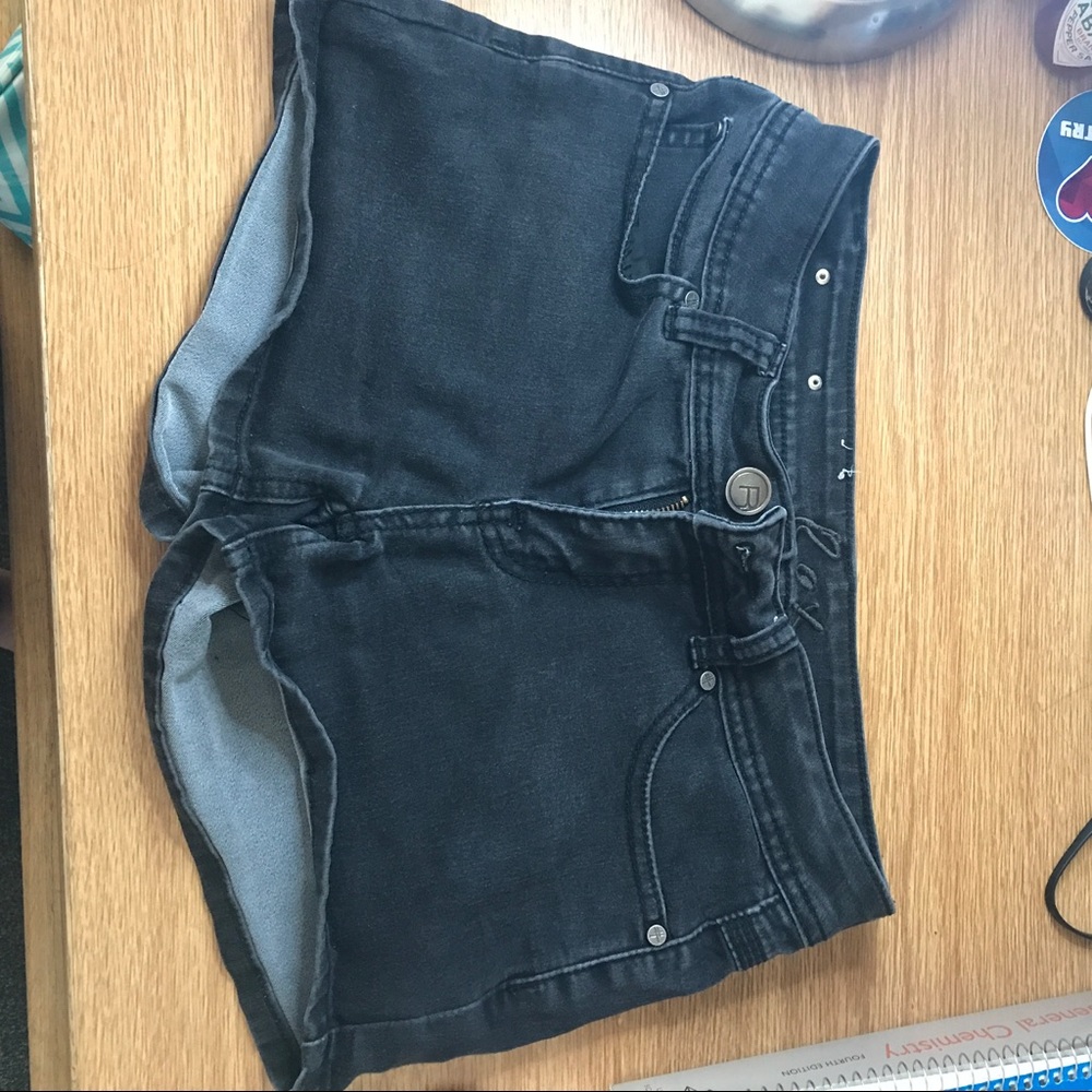 Black shorts